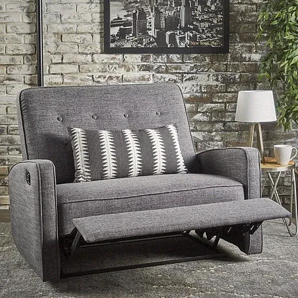 Calliope Tufted Oversized Recliner Chair by Christopher Knight Home